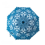 Kadono Bleached Dyeing Co., Ltd. parasol Modern Japanese Parasol Blue Cotton Women JAPAN