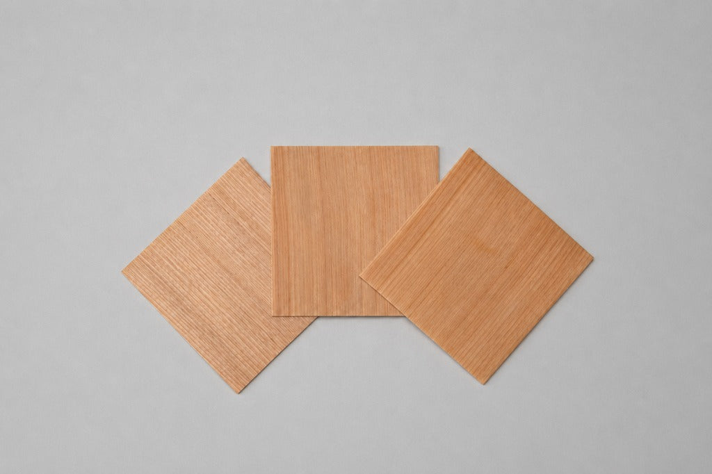 RIJINDA Wooden toys/blocks origami 3pieces Noto Cedar JAPAN