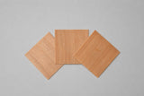 RIJINDA Wooden toys/blocks origami 3pieces Noto Cedar JAPAN