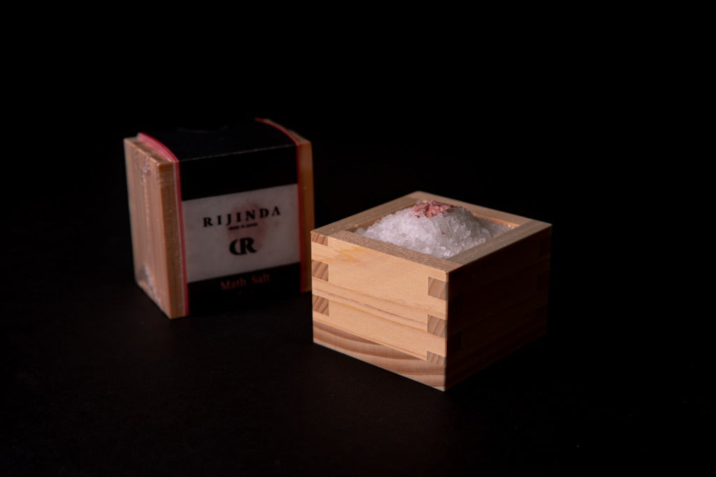 RIJINDA Bus goods Bath salt Japanese cypress sea salt (from Australia), fragrance, cypress leaves JAPAN